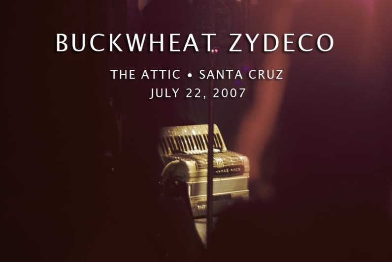 Buckwheat Zydeco 2007