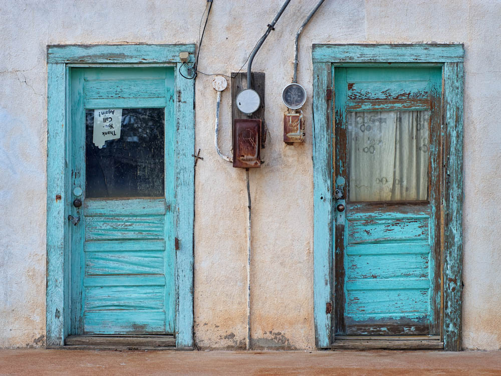 The Blue Doors of Encino